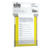 GameGenic Card Sleeves: Just Sleeves - Standard Card Game Yellow