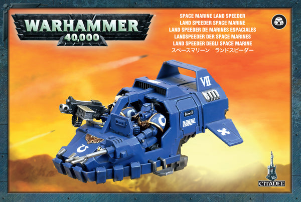 Warhammer 40K: Space Marines - Land Speeder – Little Shop of Magic