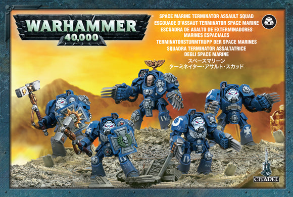Warhammer 40K: Space Marine Terminator Assault Squad