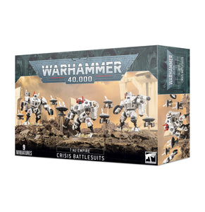 Warhammer 40K: T'au Empire - XV8 Crisis Battlesuit Team