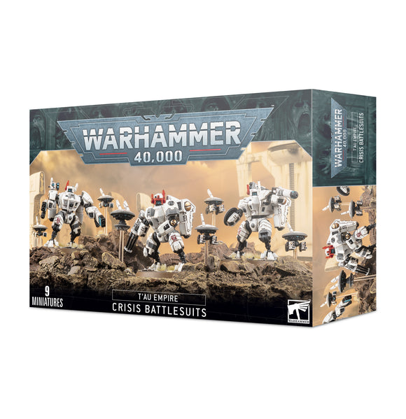 Warhammer 40K: T'au Empire - XV8 Crisis Battlesuit Team