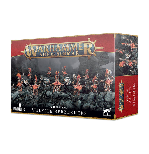 Warhammer: Fyreslayers - Vulkite Berzerkers