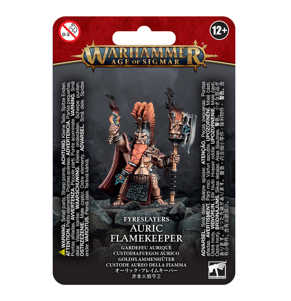 Warhammer: Fyreslayers - Auric Flamekeeper