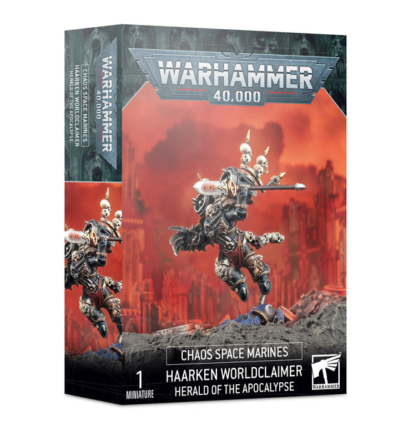 Warhammer 40K: Chaos Space Marines - Haarken Worldclaimer, Herald of the Apocalypse