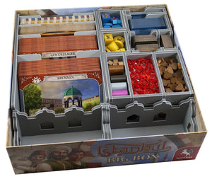 Folded Space Board Game Organizer: Istanbul Reg/Big Box & Expansions