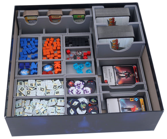 Folded Space Board Game Organizer: Clank! In! Space! Version 2