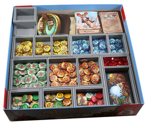 Folded Space Board Game Organizer: Quacks of Quedlinburg & Expansions