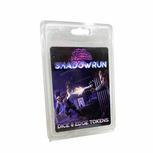 Shadowrun: 6th Edition - Dice & Edge Tokens - Green