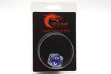 Old School Dice: D20 Liquid Infused - Metallic Blue