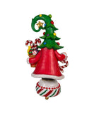 10" Jolly Jingles Tree Hat Gnome Table Piece