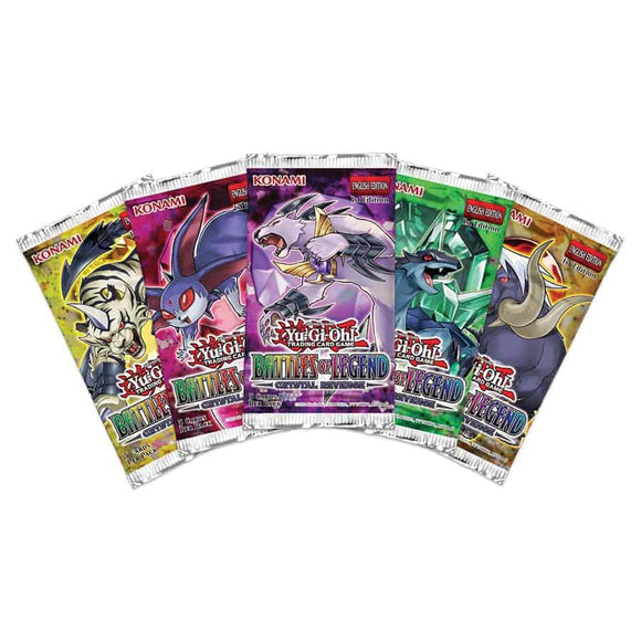 yugioh battles of legend crystal revenge booster box YuGiOh Battles of Legend Crystal Revenge : Booster Box of 24 Packs : 1st Edition