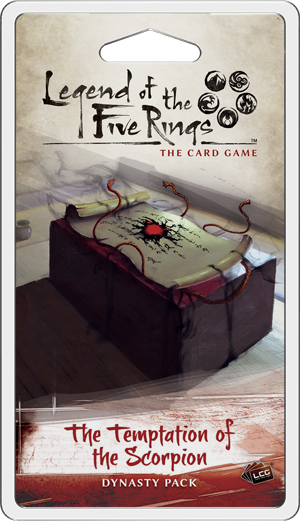 Legend of the Five Rings LCG: The Temptation of the Scorpion Dynasty Pack