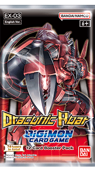 Digimon TCG: Draconic Roar Theme Booster (EX-03) - 1 Pack