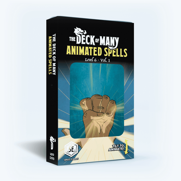 The Deck of Many: Animated Spells - Level 6 Volume 1