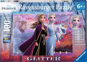 Glitter Puzzle: Frozen - Strong Sisters