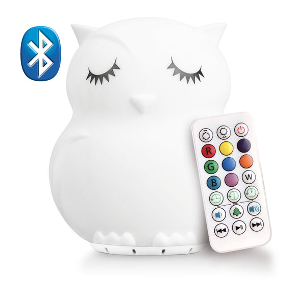 LumiPets Night Lamp Companion Bluetooth: Owl