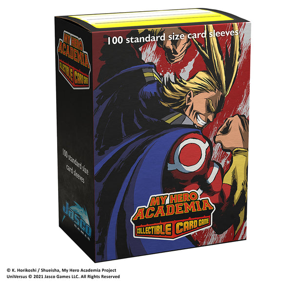 my hero academia card sleeves Dragon Shield 100 Deck Card Sleeves Art Matte My Hero Academia Plus Sleeves New