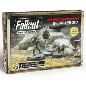 Fallout: Wasteland Warfare - Mojave Companions - Ed-E, Rex & Veronica