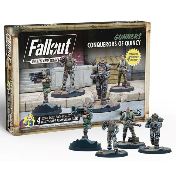 Fallout: Wasteland Warfare - Gunners - Conquerors Quincy