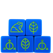 Ashes: Natural Dice 5-Pack
