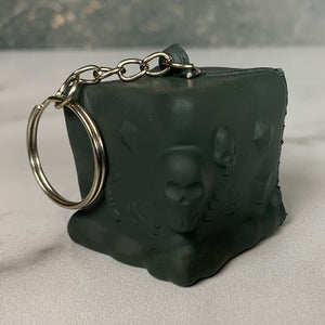 RPG Squeeze: Black Ooze Cube Keychain