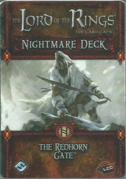 Lord of the Rings LCG: The Redhorn Gate Nightmare Deck