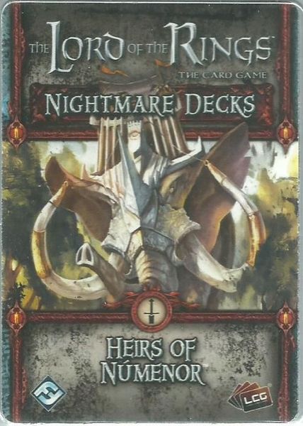 Lord of the Rings LCG: Heirs of Numenor Nightmare Decks