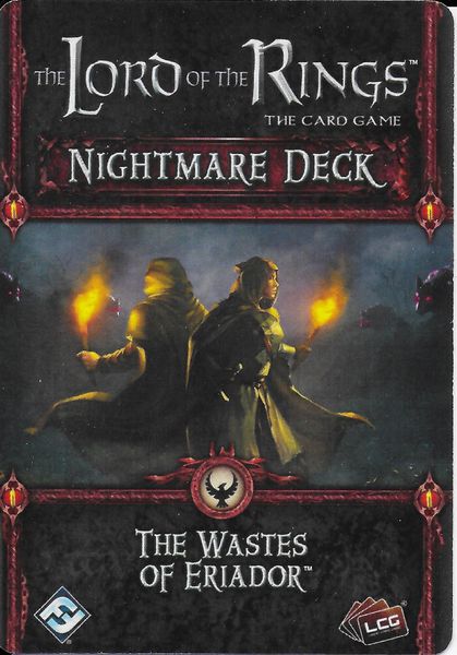 Lord of the Rings LCG: The Wastes of Eriador Nightmare Deck