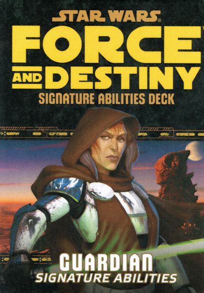 Star Wars: Force and Destiny: Guardian Signature Abilities Deck