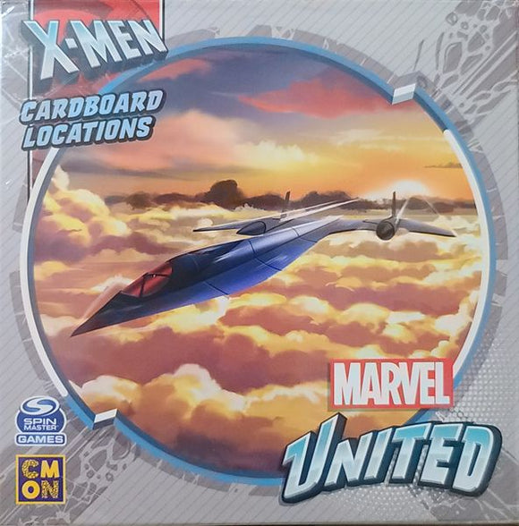 Marvel United: X-Men Kickstarter Exclusive Cardboard Locations