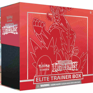 Pokemon: Sword & Shield - Battle Styles Elite Trainer Box Red