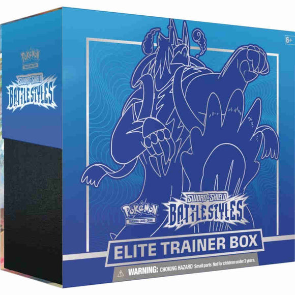 Pokemon: Sword & Shield - Battle Styles Elite Trainer Box Blue