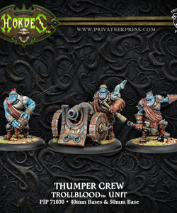Hordes: Trollbloods Trollkin Thumper Crew Unit