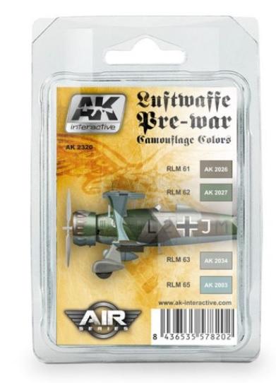 AK Interactive: Luftwaffe Pre-War Camouflage Set