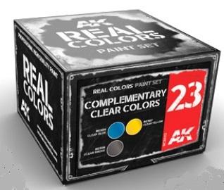 AK Interactive: Real Colors - Complementary Clear Colors Set