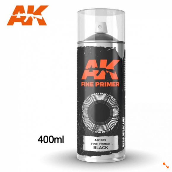 AK Spray: Fine Primer Black