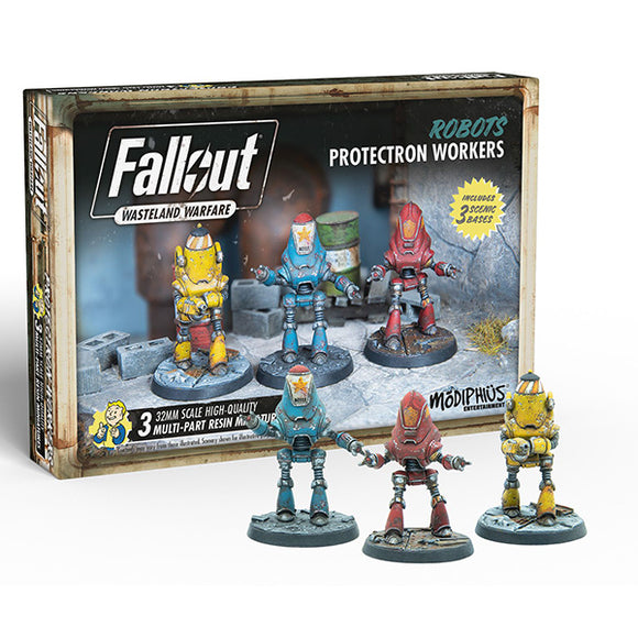 Fallout: Wasteland Warfare - Robots - Protectron Workers