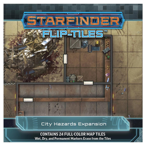 Starfinder: Flip-Tiles - City Hazards Expansion