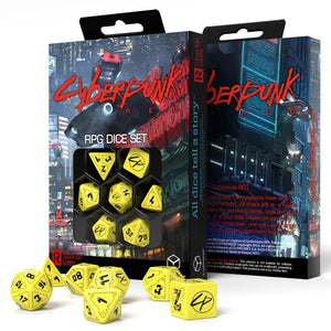 Cyberpunk Red Dice Set: Danger Zone (7-Set)