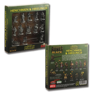 Reaper Bones Black: Henchmen & Hirelings - Boxed Set