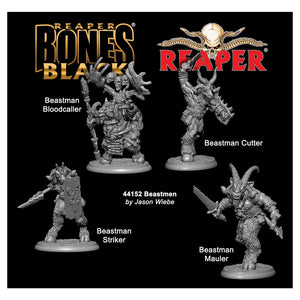 Reaper Bones Black: Beastmen (4)