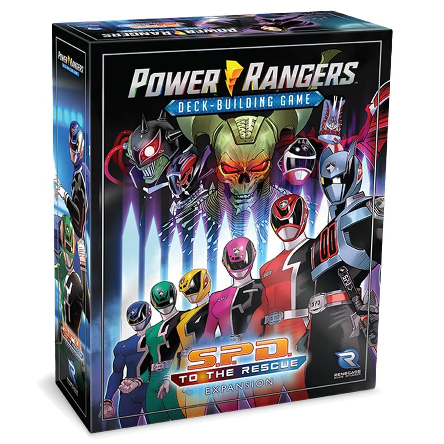Power Rangers Deck Building Game: SPD to the Rescue Expansion – Little ...