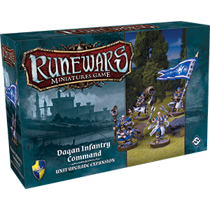 Runewars Miniatures Game: Daqan Infantry Command Unit Expansion