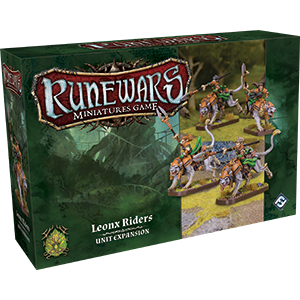 Runewars Miniatures Game: Leonx Riders Unit Expansion