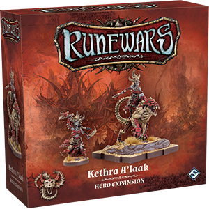Runewars Miniatures Game: Kethra A'laak Hero Expansion