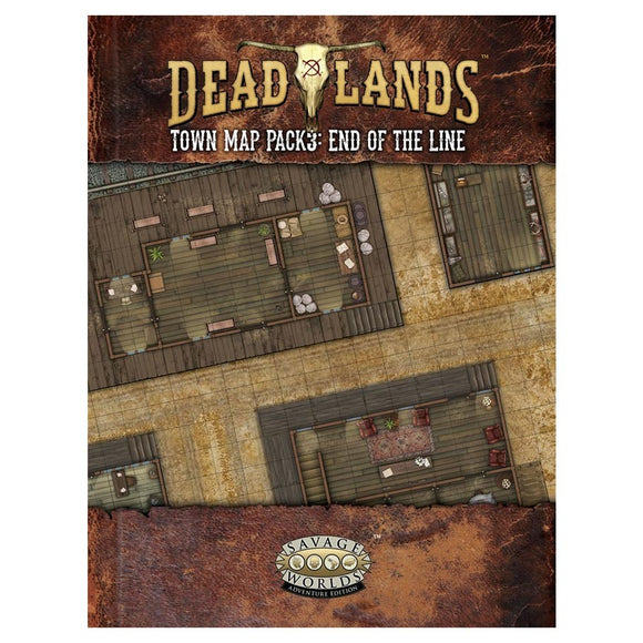 Savage Worlds: Deadlands - Town Map Pack 3: End of the Line