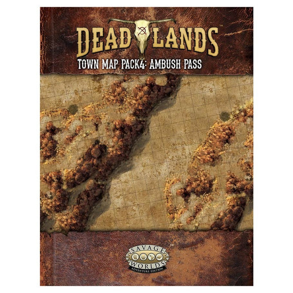 Savage Worlds: Deadlands - Town Map Pack 4: Ambush Pass