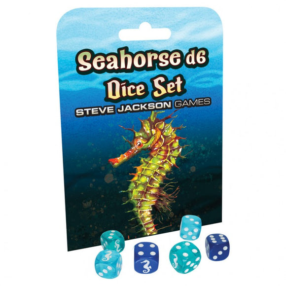 Seahorse d6 Dice Set