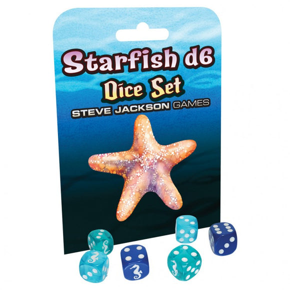 Starfish d6 Dice Set