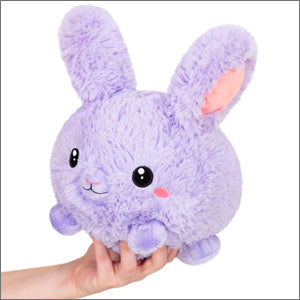 Squishable Purple Fluffy Bunny (Mini)